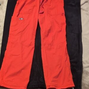koi Red Medical Scrub Pants